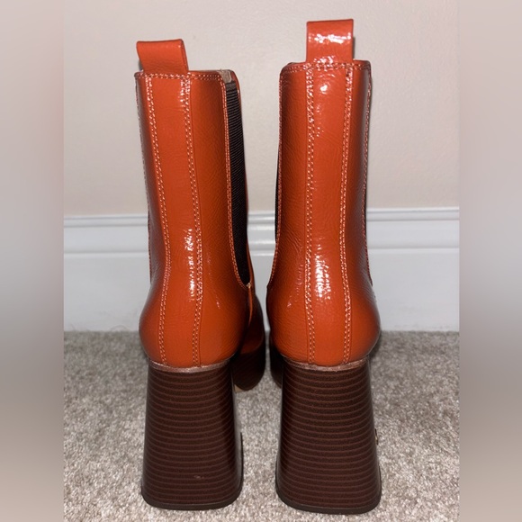 Circus by Sam Edelman - Platform Boots in Burnt Toffee & Chocolate Brown - Picture 5 of 6